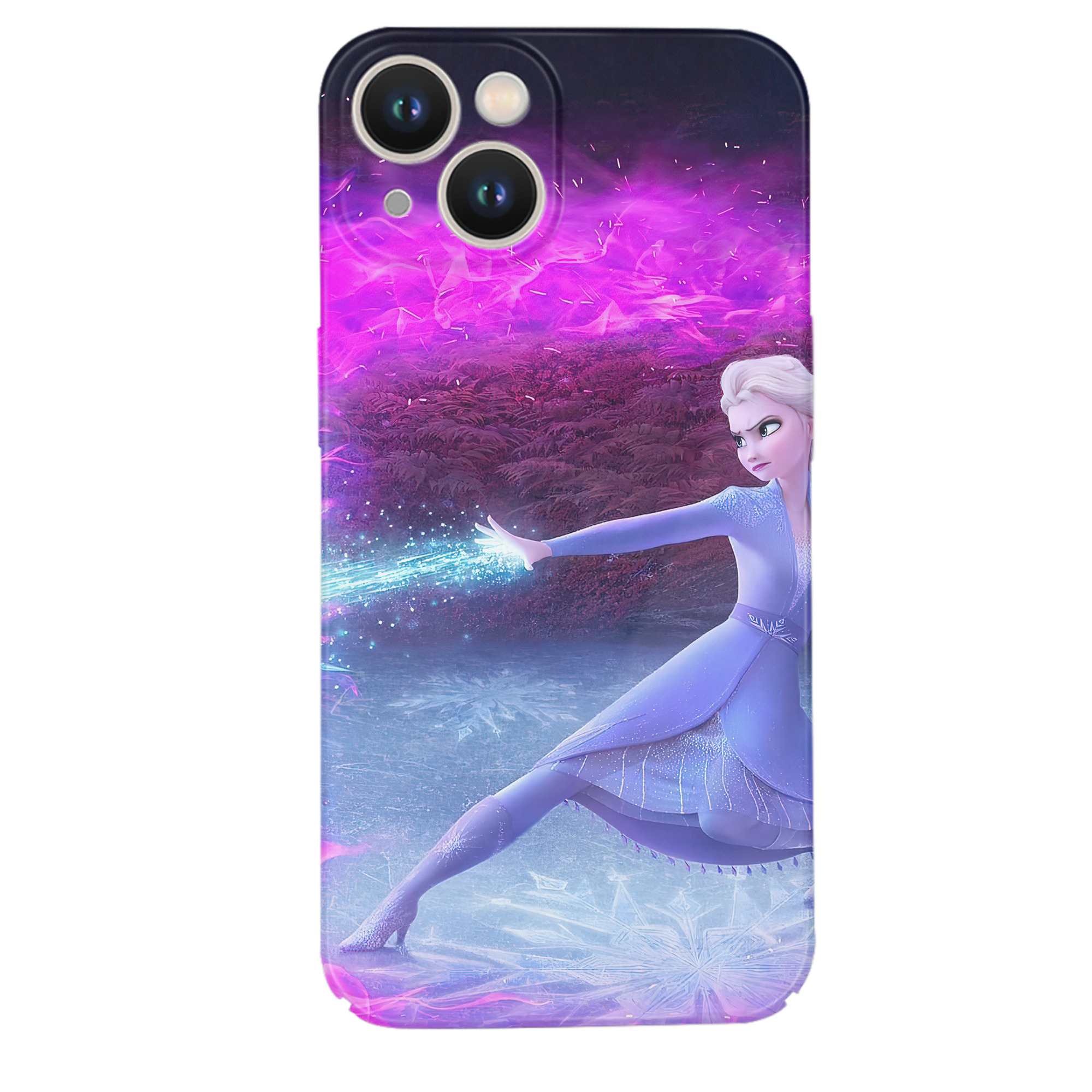 （画像用） アナと雪の女王 アンナ エルサ Frozen Anna Elsa 【iPhone 14シリーズ対応】ハードケース